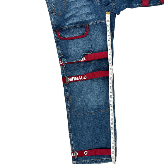 Hip Hop Marithe Francois Girbaud Denim Jeans - 30W 31L - Blue Cotton