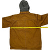 Dickies Hooded Jacket - Large - Brown Cotton Blend