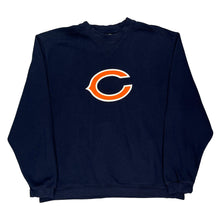  Chicago Bears Reebok Nfl Sweatshirt - XL Navy Cotton Blend