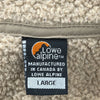 Made In Canada Lowe Alpine Fleece - Large Beige Polyester