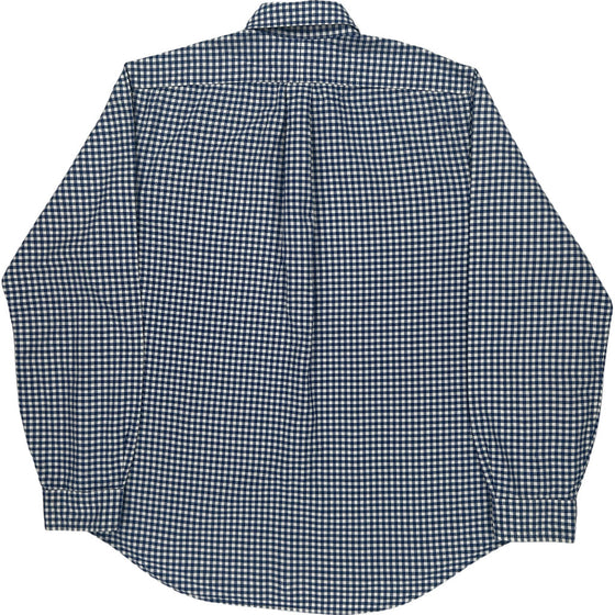 Ralph Lauren Slim Fit Check Shirt - XL - Blue Cotton