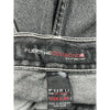 Hip Hop FUBU The Collection Cargo Jeans - 36W 31L - Black Cotton