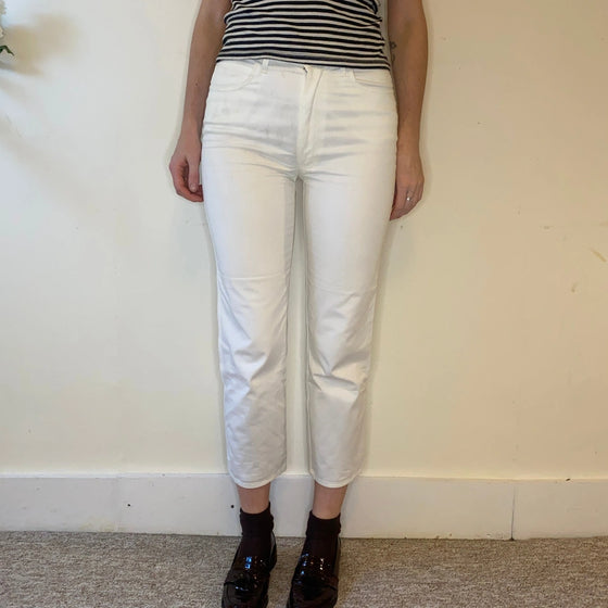 Vintage white Fendi Trousers - womens 28" waist