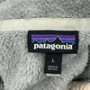 Patagonia Fleece - Large Grey Polyester Blend