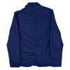 Carhartt Fitted Blazer - Large Blue Cotton Blend