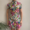 Vintage multicoloured Luisa Spagnoli Co-Ord - womens x-small