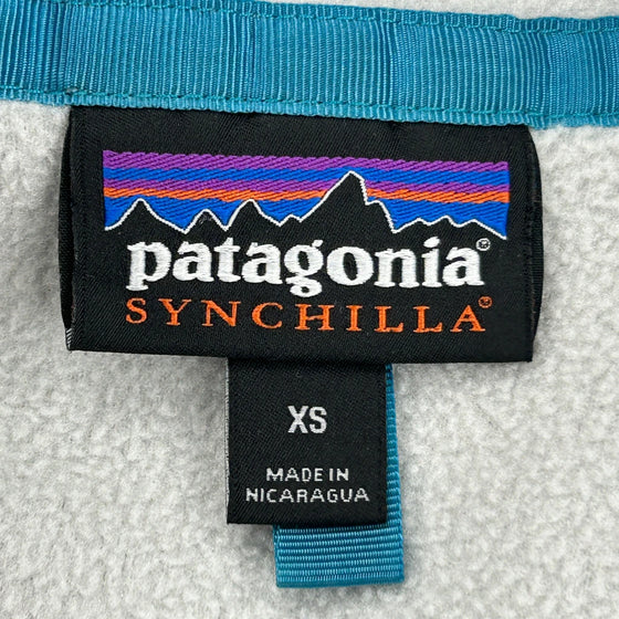 Synchilla Patagonia Fleece - XS Cream Polyester