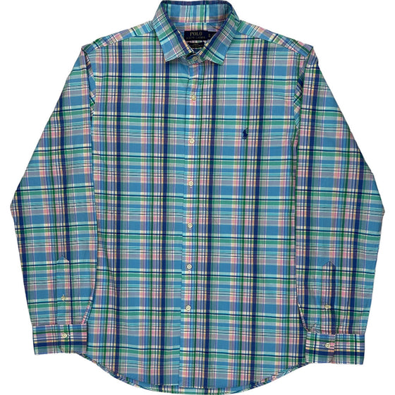 Polo Ralph Lauren Plaid Shirt - XL - Multicoloured Cotton