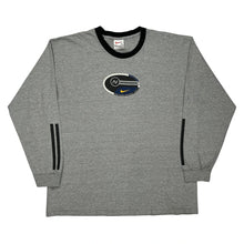  Nike Graphic Long Sleeve T-Shirt - XL Grey Cotton Blend