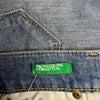 Vintage blue Benetton Jeans - womens 28" waist