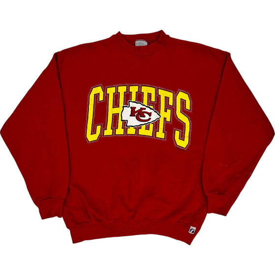 Logo 7 Heavy Weight Kansas City Chiefs NFL Sweatshirt - XL - Red Cotton Blend