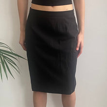  Vintage black Moschino Skirt - womens 30" waist