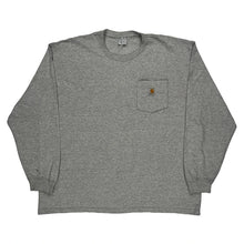  Carhartt Long Sleeve T-Shirt - XL Grey Cotton Blend