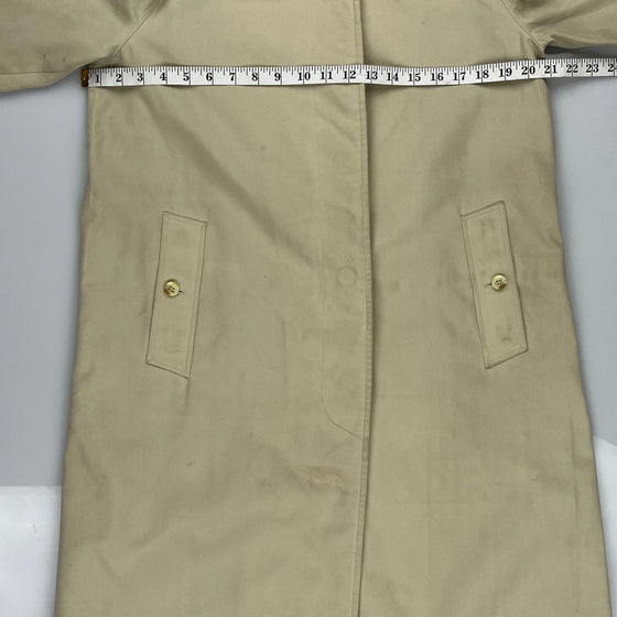 Burberry Trench Coat - XL Beige Cotton