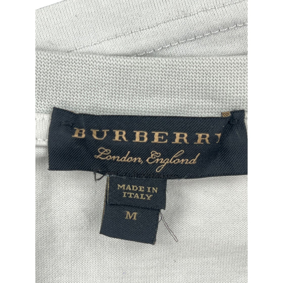 Burberrys of London T-Shirt - Medium - White Cotton