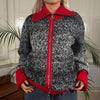 Vintage grey Villa Castelleti Cardigan - womens x-large