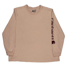  Carhartt Long Sleeve T-Shirt - XL Pink Cotton