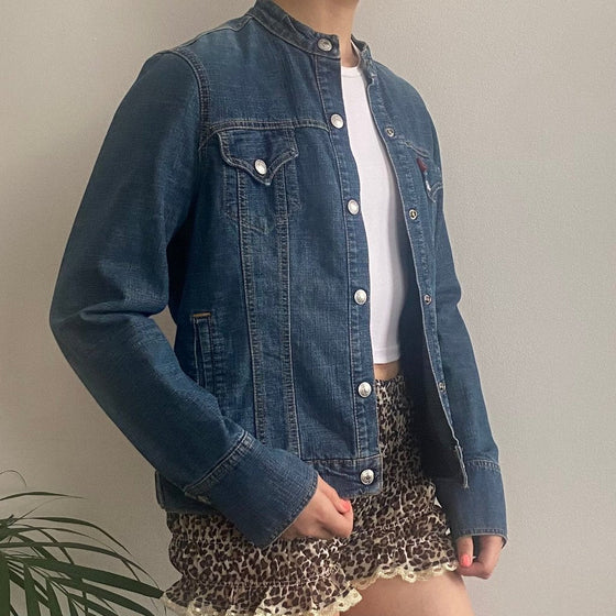 Vintage blue Levis Denim Jacket - womens x-small