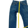 Levis 501 Jeans - 30W 29L - Blue Cotton