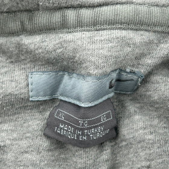 Nike Hoodie - XL Grey Cotton Blend