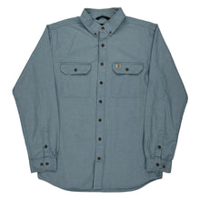  Carhartt Tall Shirt - Large Blue Cotton