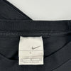 Nike Graphic T-Shirt - Large Black Cotton