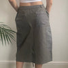 Vintage green Killer Loop Cargo Skirt - womens 30" waist