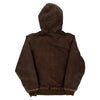 Age 10-12 Carhartt Jacket - Large Brown Cotton