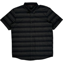  Oakley Striped Casual Shirt - Medium - Black Cotton