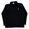 Burberry Long Sleeve Polo Shirt - 2XL Black Cotton