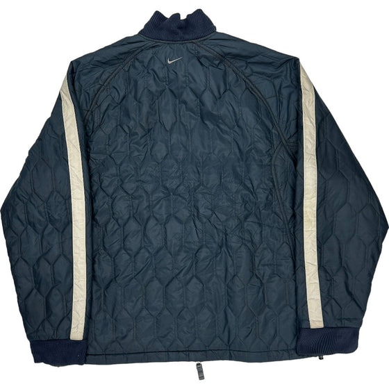 Nike Quilted Jacket - 2XL - Navy Polyester