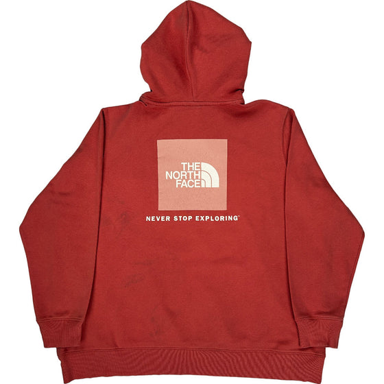 The North Face Hoodie - 3XL - Red Cotton Blend