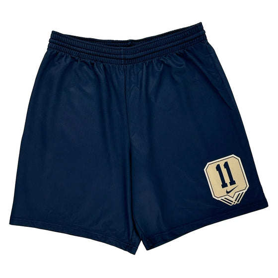 Number 11 Nike Sport Shorts - Large Navy Polyester