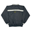 Age 13-15 Swoosh Nike Graphic Windbreaker - XL Black Polyester