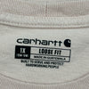 Carhartt Long Sleeve T-Shirt - XL Pink Cotton