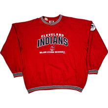  Lee Sport Cleveland Indians MLB Sweatshirt - XX-Large - Red Cotton Blend