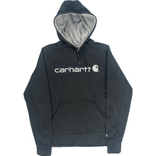  Carhartt Logo Hoodie - XS - Black Polyester Blend