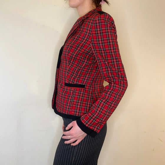 Vintage red Chopin Blazer - womens medium