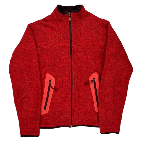 Arc'Teryx Fleece - Medium Red Polyester