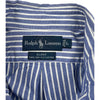 Ralph Lauren Blake Striped Shirt - Large - Blue Cotton