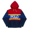 Polo Ralph Lauren Graphic Jacket - Large Red Cotton