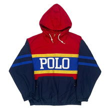  Polo Ralph Lauren Graphic Jacket - Large Red Cotton