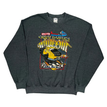  Great Eastern Whiteout Gildan Nascar Sweatshirt - Large Grey Cotton Blend