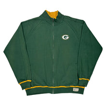  Packers Reebok Graphic Track Jacket - XL Green Cotton Blend