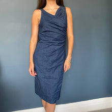  Vintage blue Set Up Midi Dress - womens small