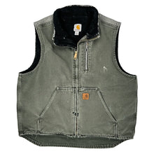  Carhartt Gilet - Large Khaki Cotton