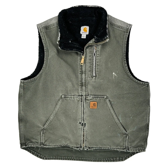 Carhartt Gilet - Large Khaki Cotton