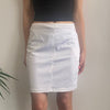 Vintage white Versace Skirt - womens 28" waist