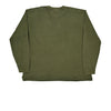 Carhartt Spellout Long Sleeve T-Shirt - XL Green Cotton