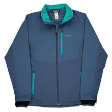  Patagonia Track Jacket - Large Blue Polyester Blend